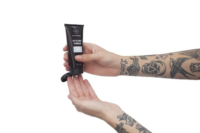 Best Pirce ๐ Blind Barber Store Blind Barber 30 Proof Styling Cream - Workable Hair, Beard & Mustache Cream For Men - Control Beard & Mustache Frizz - Water Based Style Cream With Light Hold & Natural Shine (3.2oz / 100ml) ๐ - Image 2