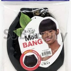 Brand new 🧨 MOD BANG (1 Jet Black) - Freetress Equal Synthetic Clip-In Hair Piece 💯