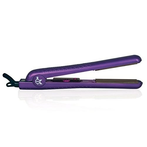 Best reviews of ๐ฅ Kor Soft Touch Series Kor Professional Velvet Soft Touch Series 1.25'' Ceramic Ionic 450F Flat Iron / Violet / Hair Straightner ๐