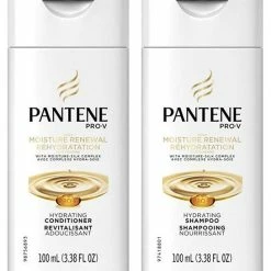 Buy 😀 Generic Pantene Shampoo & Conditioner Bundle, Daily Moisture Renewal, 3.38 Oz Travel Size (3 Duo Sets) 💯
