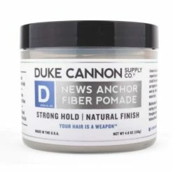 Buy 👏 Duke Cannon Supply Co. - News Anchor Fiber Pomade, Fresh Cedar And 🩴 Sandalwood (4.6 Oz) For News Anchor Thick Hair With Slightly Stronger Hold - Fresh Cedar And 🩴 Sandalwood 🎁