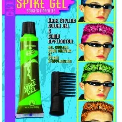 Deals ✔️ Forum Novelties 80344 Temporary Color Hair Gel, Green, One Size, 1 Oz, Multicolor (Pack Of 12) 🔥