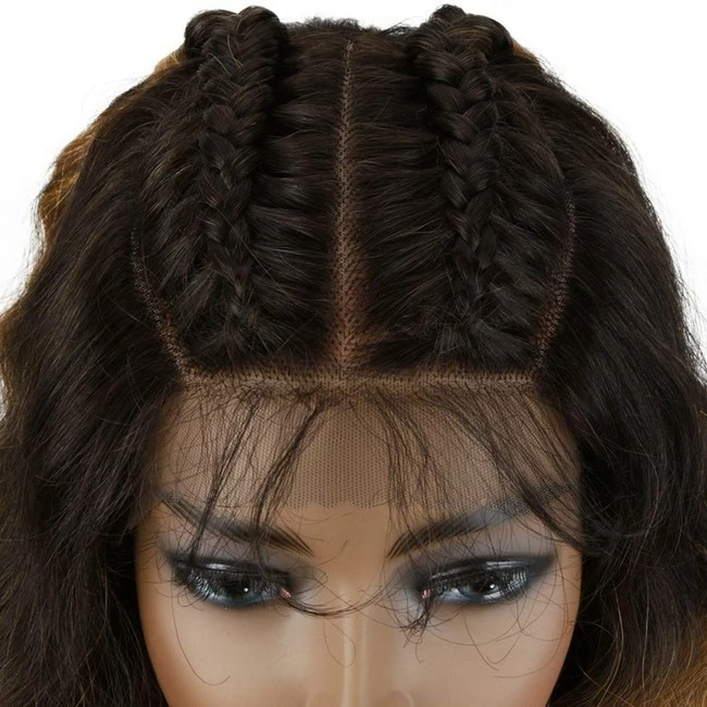 Best Sale 🔔 FASHION IDOL Store FASHION IDOL Lace Front Wigs For Black 👩 Women 31" Long Natural Wavy Synthetic Curly Wig With E Type HD Lace Wig ✨ - Image 3