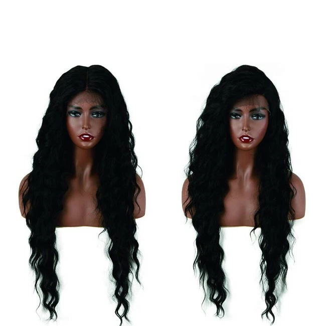 Best Sale 🔔 FASHION IDOL Store FASHION IDOL Lace Front Wigs For Black 👩 Women 31" Long Natural Wavy Synthetic Curly Wig With E Type HD Lace Wig ✨ - Image 7