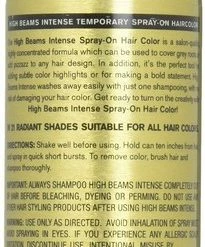Discount 💯 High Ridge High Beams Intense Spray-On Hair Color –Headbanging Blue- 2.7 Oz - Add Temporary Color Highlight To Your Hair Instantly - Great For Streaking, Tipping Or Frosting - Washes Out Easily 🧨