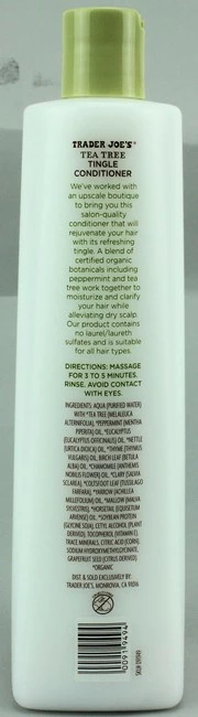 Hot Sale 🥰 Trader Joe's Tea Tree Tingle Shampoo, Conditioner, And Body Wash Set 💯 - Image 3