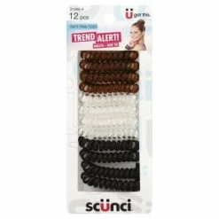 Wholesale 🛒 Scunci Store Scunci Plastic Spiral Twister (Pack Of 4) 😉