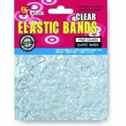 Promo 🔥 Beauty Town Clear Elastic Bands (6pk) 😍