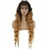 Best Sale 🔔 FASHION IDOL Store FASHION IDOL Lace Front Wigs For Black 👩 Women 31" Long Natural Wavy Synthetic Curly Wig With E Type HD Lace Wig ✨