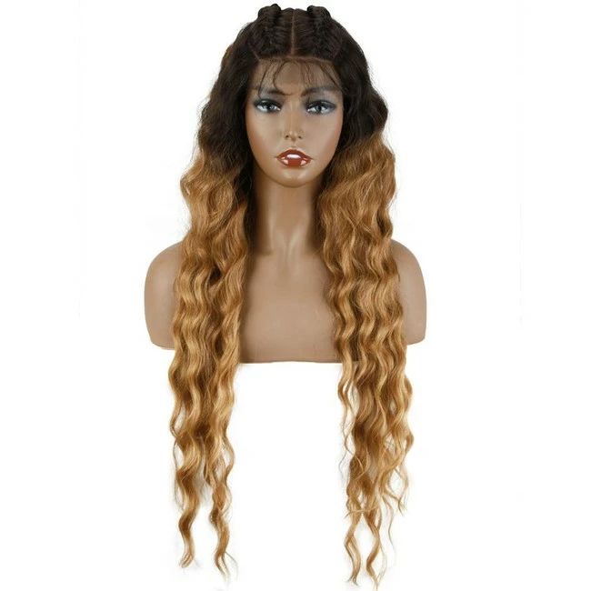 Best Sale 🔔 FASHION IDOL Store FASHION IDOL Lace Front Wigs For Black 👩 Women 31" Long Natural Wavy Synthetic Curly Wig With E Type HD Lace Wig ✨