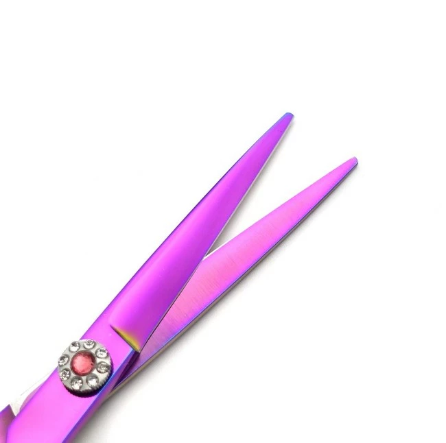 Buy ๐ Smithking Professional Hair Cutting Scissors Set With Razor Comb Case,Hair Cutting Shears Hair Thinning Shears With Rose Handle (6.0 Inches) โ - Image 5