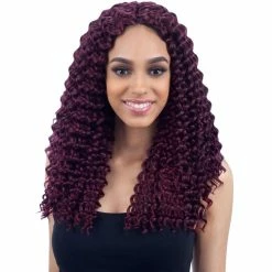Brand new 🔥 Freetress Synthetic Crochet Braid - DEEP TWIST 14" (4 Pack, OT27) 🔔
