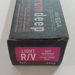 New ❤️ Aveda Deep Pure Tone Hair Dye, Light Red/Violet ✨