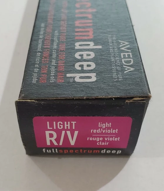 New ❤️ Aveda Deep Pure Tone Hair Dye, Light Red/Violet ✨