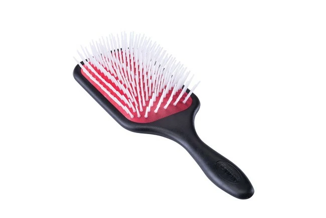 Promo 💯 Denman Power Paddle Hair Brush For Fast And Comfortable Detangling And Blow Drying D38, Red & Black 👍 - Image 6