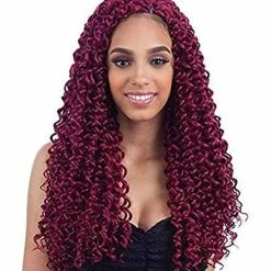 Best reviews of ⭐ BEACH CURL 18" (1 Jet Black) - Freetress Synthetic Crochet Braid ✔️