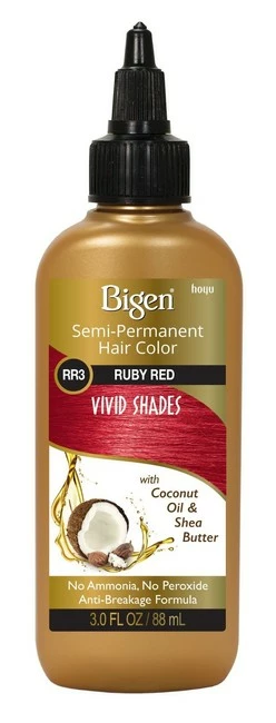 Buy π Bigen Semi-Permanent Haircolor #Rr3 Ruby Red Vivid 3 Ounce (88ml) (3 Pack) π - Image 3
