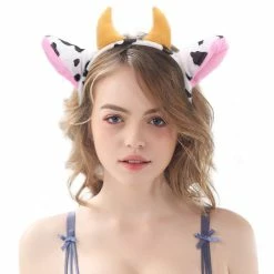 Best Sale ๐ HoDrme Plush Cow Ears And Horns Headband-Halloween ๐
Christmas Festival Theme Party Animal Cosplay Costume Headbands ๐