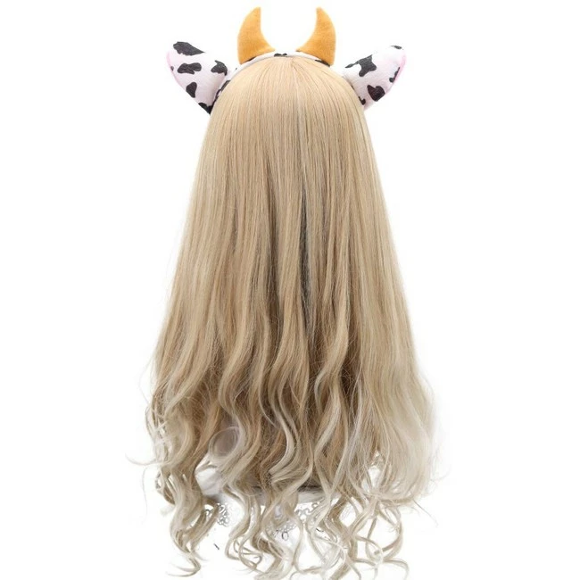Best Sale ๐ HoDrme Plush Cow Ears And Horns Headband-Halloween ๐
Christmas Festival Theme Party Animal Cosplay Costume Headbands ๐ - Image 4