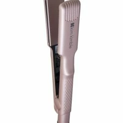 Promo ✔️ Kim Kimble 1.5" Vibrating Flat Iron, Great For Thick, Coarse, Curly Hair Types, Ultra-low Friction, Create Amazing Curls, Waves Or Perfectly Straight Hair, Rose Gold 😍
