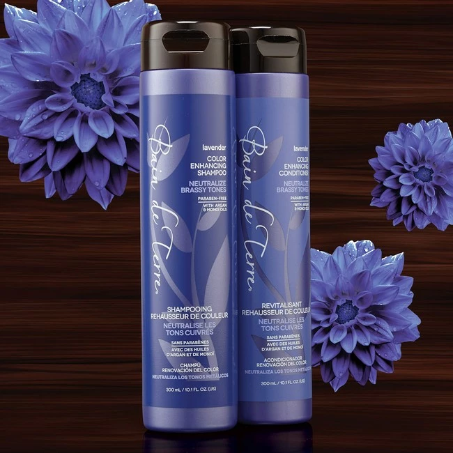 Wholesale ๐ฅ Bain De Terre Lavender Color Enhancing Shampoo, With Argan And Monoi Oil, Paraben-Free, 10.1-Ounce โญ - Image 7