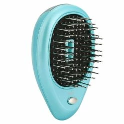 Best Sale 🥰 Alucy Electric Ionic Hair Brushes, Negative Ion Hair Brush Massage Comb, Portable Ion Hair Massage Comb Electric Vibration Magnetic Massager Comb For Fatigue Relieve Stress Relief(Green) 💯