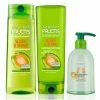 Best Sale 🔔 Garnier Fructis Sleek And Shine Shampoo, Conditioner And Anti-Frizz Serum, 5.1 Ounce (Set Of 3) ✔️