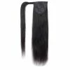 Budget 🎁 Alisfeel Straight Human Hair Ponytail Clip In Extensions, 100% Unprocessed Brazilian Hair Magic Strap Wrap Around Ponytails, Magic Paste With Comb Clip On Silky Straight (10 Inch, Straight, Wrap Around) ⌛