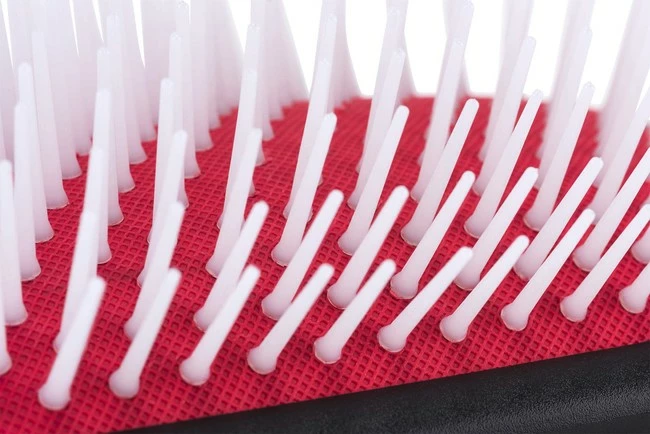 Promo 💯 Denman Power Paddle Hair Brush For Fast And Comfortable Detangling And Blow Drying D38, Red & Black 👍 - Image 5