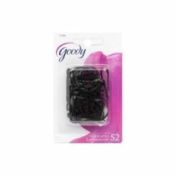 Top 10 🔔 Goody 👩 Womens Classic Polyband Elastics 52CT - Color: Black - 2 Packs ⌛