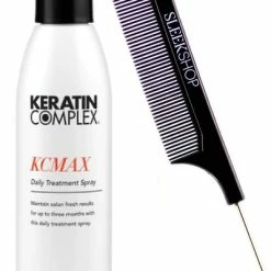 Buy ⌛ Keratin Complex KCMAX Daily Treatment Spray Conditioner (w/Sleek Comb) Maintain Salon Fresh Results For Up To Three Months (5 Oz / 148 Ml) ✔️