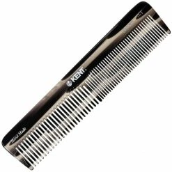Buy 🌟 KENT Store Kent 16TG Hair 👗 Dressing Table Comb Double Tooth, Graphite Fine / Wide Tooth 👗 Dresser Comb For Hair, Beard And Mustache, Coarse / Fine Hair Styling Grooming Comb For Men 👩 Women And Kids. Made In England 🌟