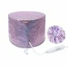 Discount 🛒 YISJION 110V Homeuse Electric Hair Cap,Hair SPA Cap,Thermal Treatment Deep Condition Heat Cap Shining Colorful Hat Design 😍