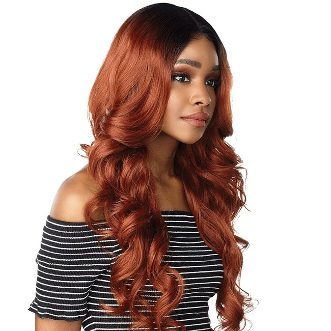 New ๐ฅ Sensationnel Synthetic Empress Edge Deep Part Lace Front Wig - ZANIYA (2 Dark Brown) ๐ - Image 6