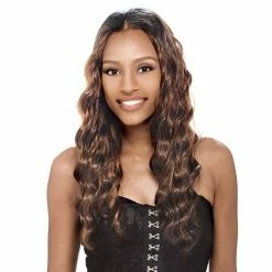 Cheapest 🌟 Janet Collection Synthetic Hair Weave Noir Elegance Deep WVG 18" (33) 😀