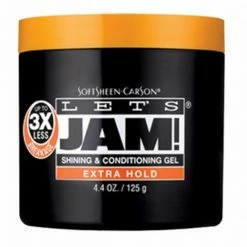 Buy 🤩 Lets Jam Condition & Shine Gel Extra Hold 5.5 Ounce Jar (162ml) (Pack Of 2) 😀