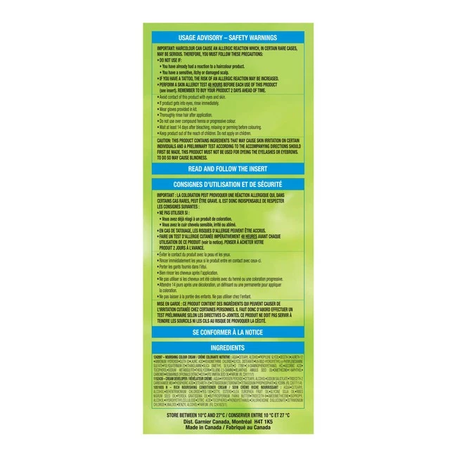 Flash Sale 😀 Garnier Store Garnier Nutrisse Ultra Nourishing Hair Color Creme With Triple Oils, Permanent Dye For 100% Gray Coverage, Blue Curaçao IN2 😉 - Image 7
