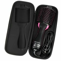 Discount 🥰 Brappo Hard Travel Case For Revlon One-Step Hair Dryer & Volumizer& Styler (BLACK) 🥰